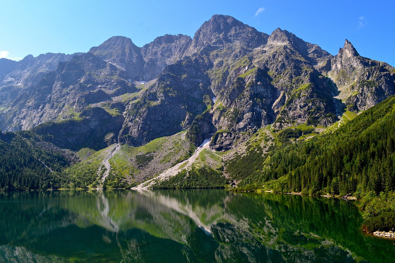 Jezioro Morskie Oko w Tatrach